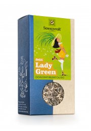 Svieža Lady Green, ochutený zelený syp. čaj 90 g
