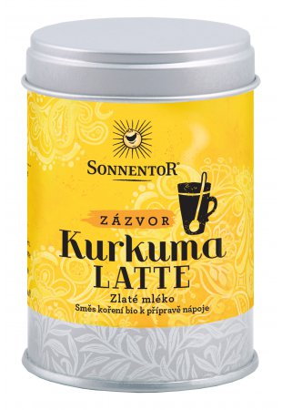 Kurkuma Latte - zázvor BIO, malá dóza 60 g